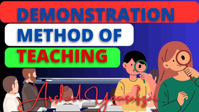 types of demonstration method of teaching