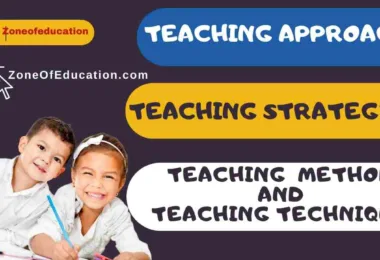 Teaching Approach, , Strategy, Method and Technique